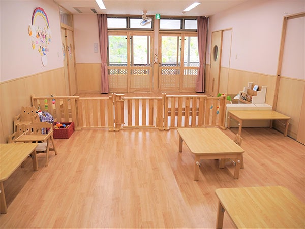 0歳児保育室写真